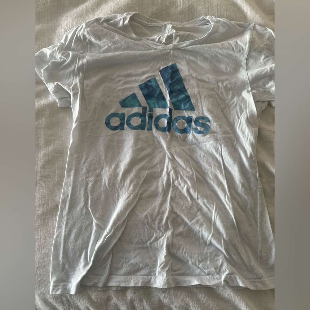 Adidas White Amplifier Tee